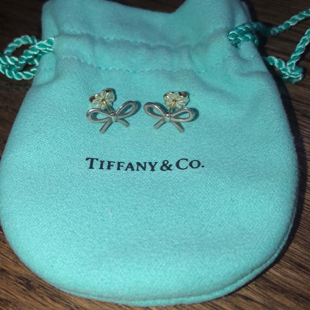 Tiffany Bow earrings Sterling Silver